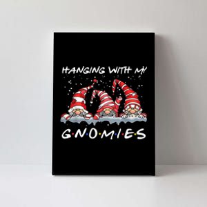 Hanging With My Gnomies Friends Christmas Canvas