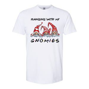 Hanging With My Gnomies Friends Christmas Softstyle CVC T-Shirt