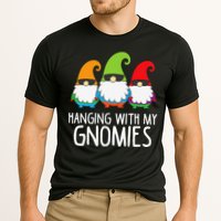 Hanging With My Gnomies Funny Garden Gnome Cooling Performance Crew T-Shirt