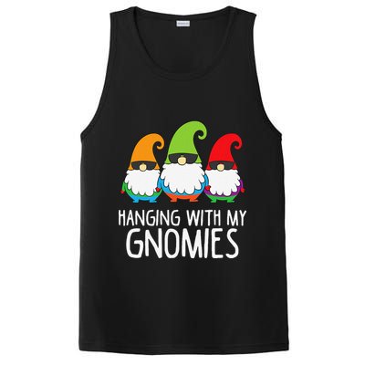 Hanging With My Gnomies Funny Garden Gnome PosiCharge Competitor Tank