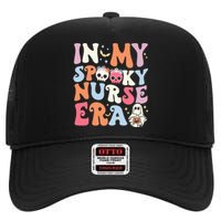 Halloween Witchy Nurse Costume High Crown Mesh Back Trucker Hat