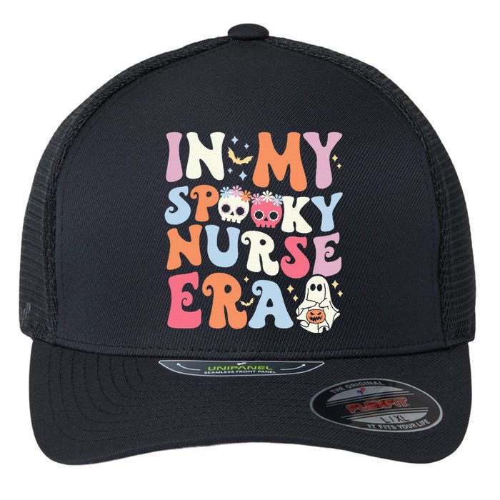 Halloween Witchy Nurse Costume Flexfit Unipanel Trucker Cap