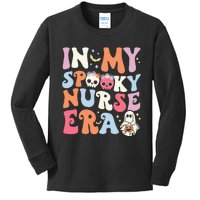 Halloween Witchy Nurse Costume Kids Long Sleeve Shirt