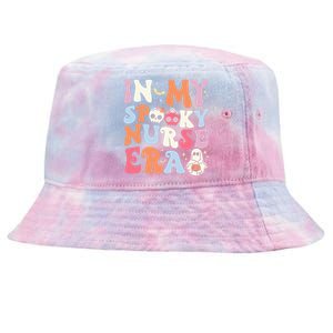 Halloween Witchy Nurse Costume Tie-Dyed Bucket Hat