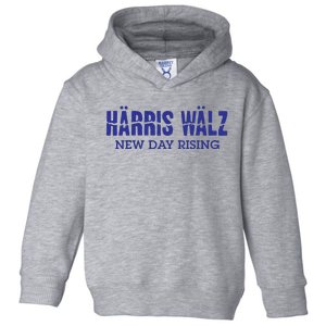 Harris Walz New Day Rising Toddler Hoodie