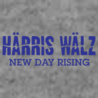 Harris Walz New Day Rising Toddler Hoodie