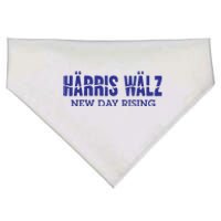 Harris Walz New Day Rising USA-Made Doggie Bandana