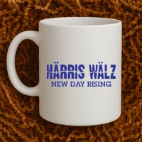 Harris Walz New Day Rising Mug