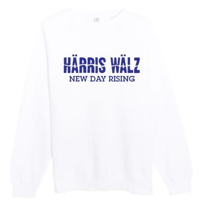 Harris Walz New Day Rising Premium Crewneck Sweatshirt