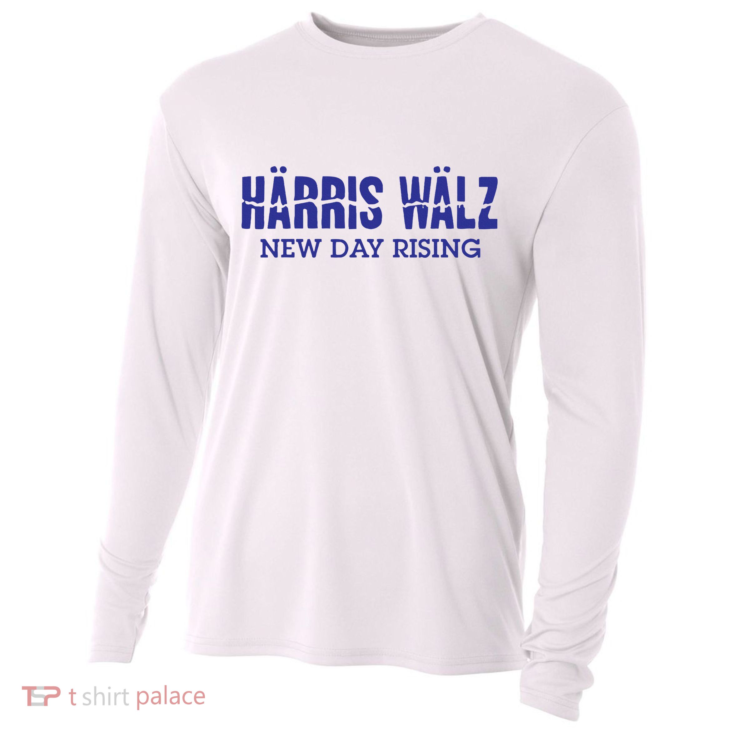 Harris Walz New Day Rising Cooling Performance Long Sleeve Crew