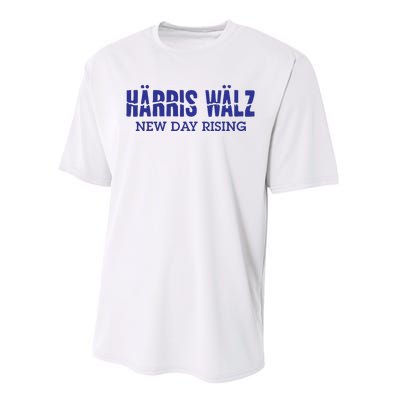 Harris Walz New Day Rising Performance Sprint T-Shirt