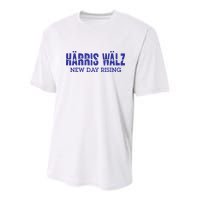 Harris Walz New Day Rising Youth Performance Sprint T-Shirt