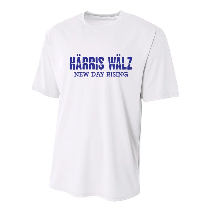 Harris Walz New Day Rising Youth Performance Sprint T-Shirt
