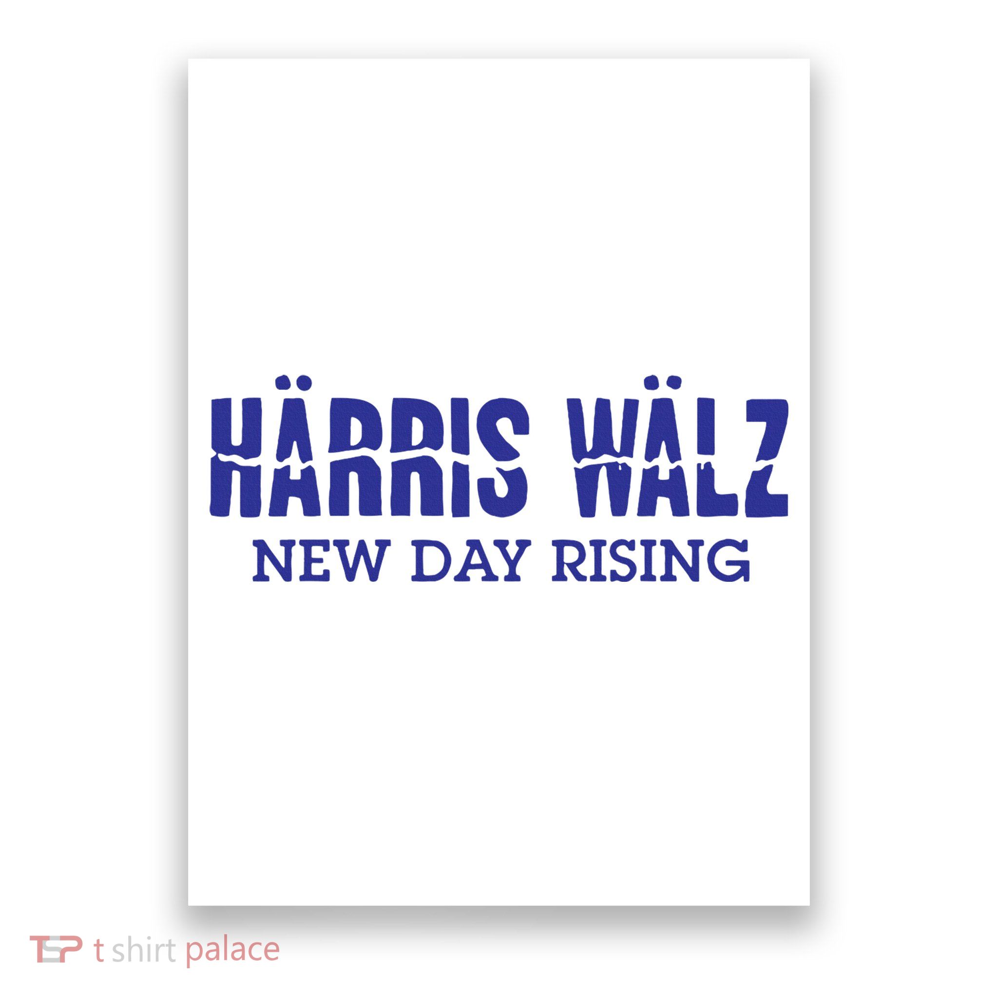 Harris Walz New Day Rising Poster