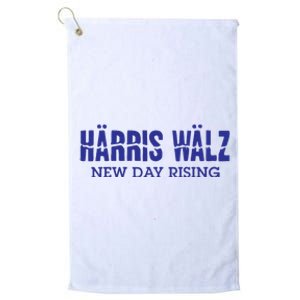 Harris Walz New Day Rising Platinum Collection Golf Towel