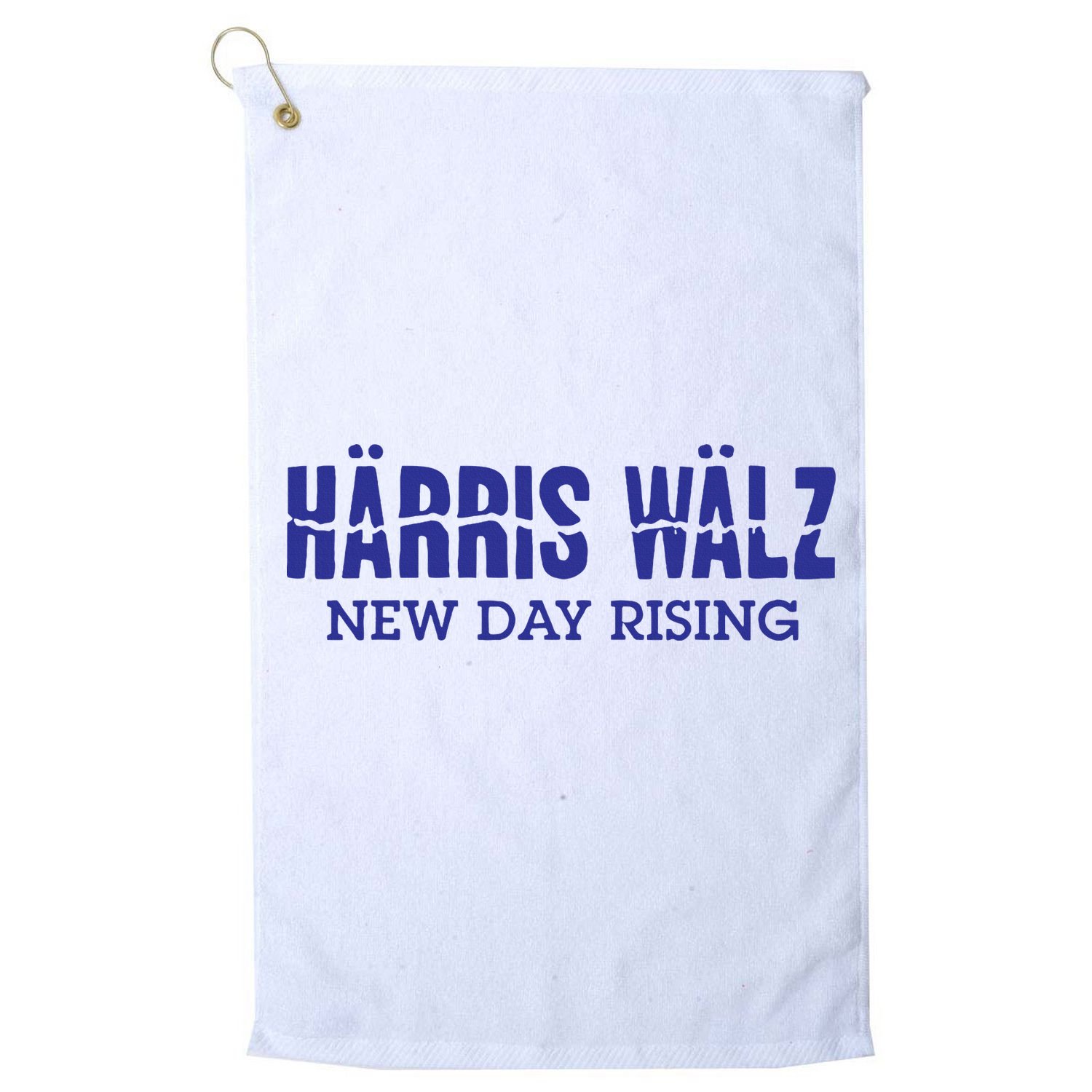 Harris Walz New Day Rising Golf Towel