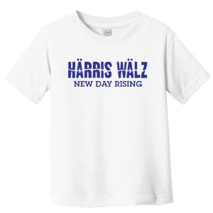 Harris Walz New Day Rising Toddler T-Shirt