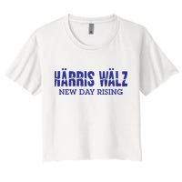 Harris Walz New Day Rising Crop Top
