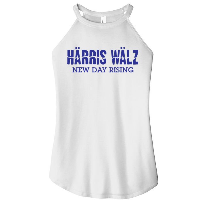 Harris Walz New Day Rising Women's Perfect Tri Rocker Tank