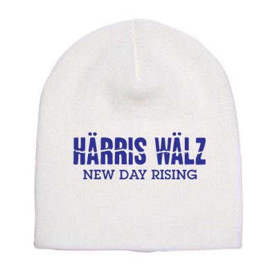 Harris Walz New Day Rising Short Acrylic Beanie