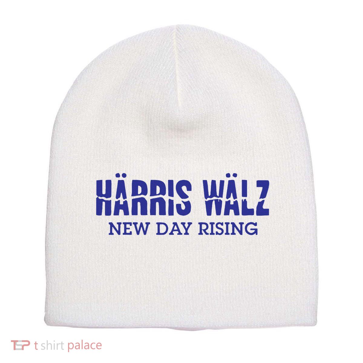 Harris Walz New Day Rising Short Acrylic Beanie