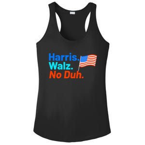 Harris Walz No Duh Kamala Harris Tim Walz Humor Ladies PosiCharge Competitor Racerback Tank