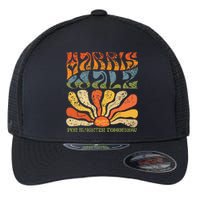 Harriswaltz WeRe Not Going Back Vote For 2024 Gift Flexfit Unipanel Trucker Cap