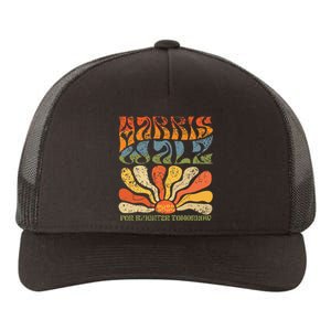 Harriswaltz WeRe Not Going Back Vote For 2024 Gift Yupoong Adult 5-Panel Trucker Hat