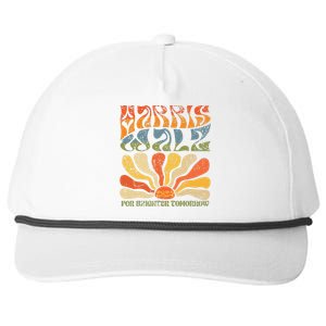 Harriswaltz WeRe Not Going Back Vote For 2024 Gift Snapback Five-Panel Rope Hat