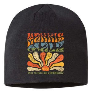 Harriswaltz WeRe Not Going Back Vote For 2024 Gift Sustainable Beanie