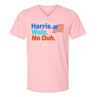 Harris Walz No Duh V-Neck T-Shirt