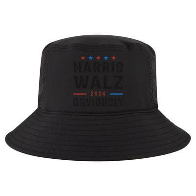 Harris Walz Obviously 2024 Harris Tim Walz Waltz 2024 Cool Comfort Performance Bucket Hat