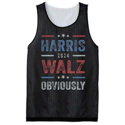 Harris Walz Obviously 2024 Harris Tim Walz Waltz 2024 Mesh Reversible Basketball Jersey Tank