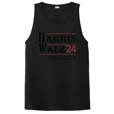 Harris Walz Obviously 2024 Harris Tim Walz Waltz 2024 PosiCharge Competitor Tank