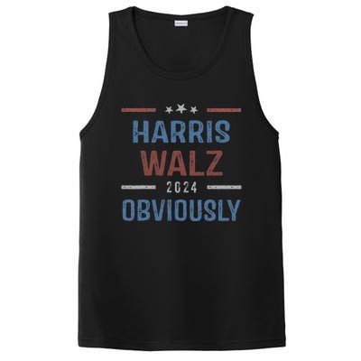 Harris Walz Obviously 2024 Harris Tim Walz Waltz 2024 PosiCharge Competitor Tank