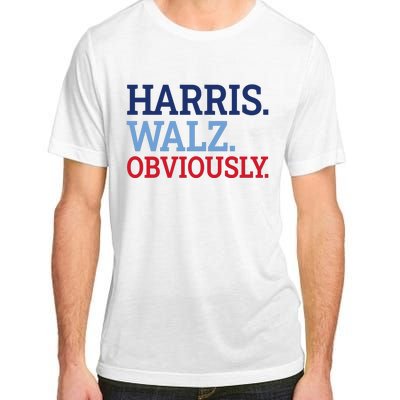 Harris Walz Obviously 2024 Adult ChromaSoft Performance T-Shirt