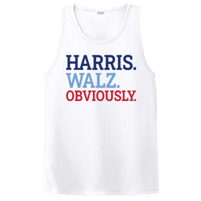 Harris Walz Obviously 2024 PosiCharge Competitor Tank