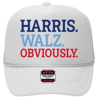 Harris Walz Obviously 2024 Trucker Hat