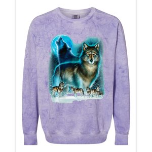 Hunter’s Wolf Owl House Colorblast Crewneck Sweatshirt