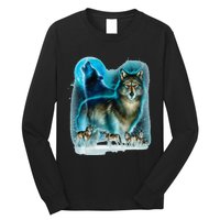 Hunter’s Wolf Owl House Long Sleeve Shirt