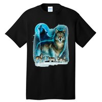 Hunter’s Wolf Owl House Tall T-Shirt