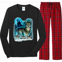 Hunter’s Wolf Owl House Long Sleeve Pajama Set