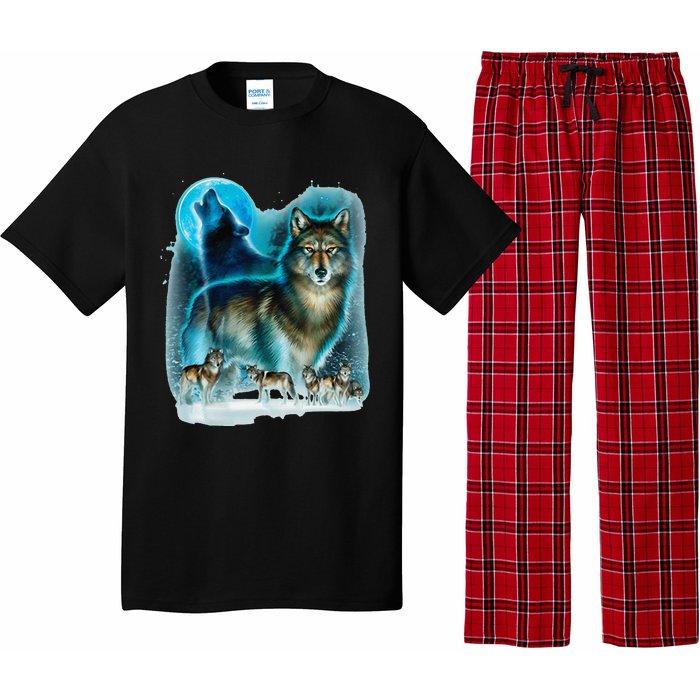 Hunter’s Wolf Owl House Pajama Set