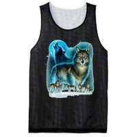 Hunter’s Wolf Owl House Mesh Reversible Basketball Jersey Tank