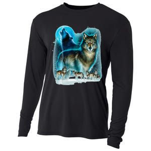 Hunter’s Wolf Owl House Cooling Performance Long Sleeve Crew