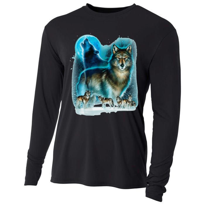 Hunter’s Wolf Owl House Cooling Performance Long Sleeve Crew