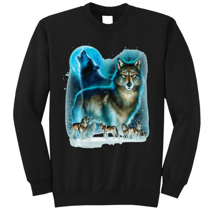 Hunter’s Wolf Owl House Tall Sweatshirt