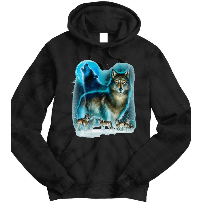 Hunter’s Wolf Owl House Tie Dye Hoodie