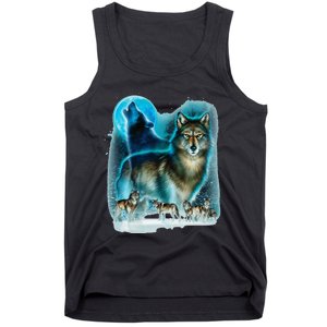 Hunter’s Wolf Owl House Tank Top