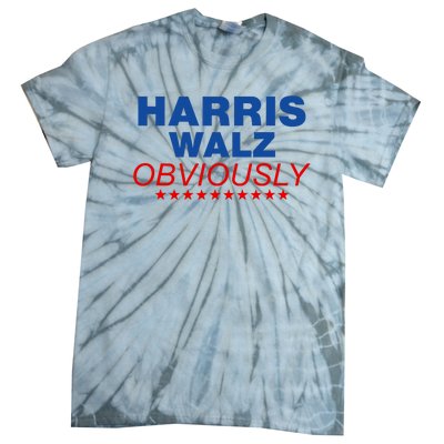 Harris Waltz Obviously 2024 Balz To The Walz Tie-Dye T-Shirt